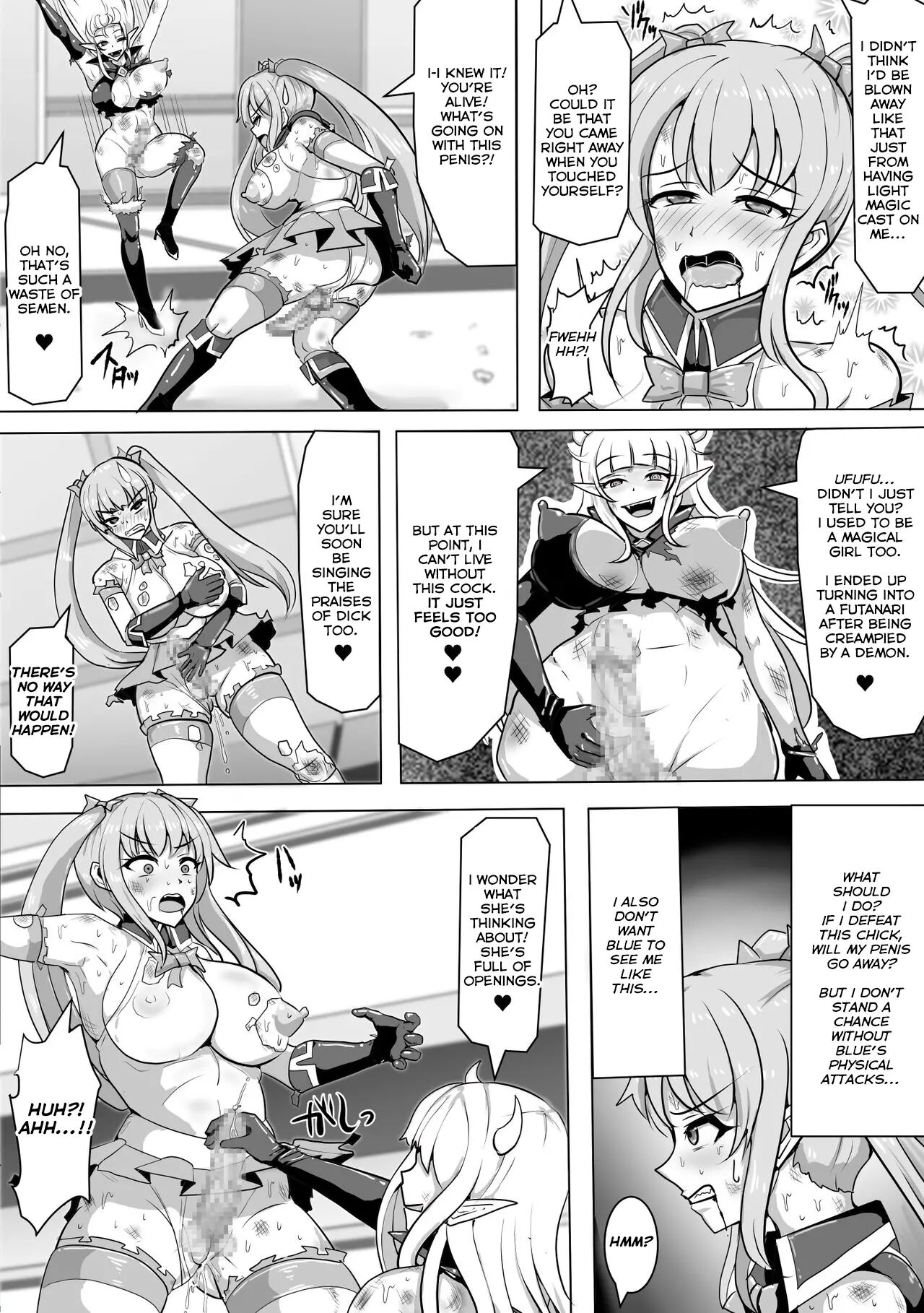 Magical Girl Magipeach ~futanari Transformation Curse~ Chapter 1000 Page 14